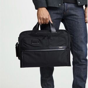 Tumi Alpha Slim Three Way Briefcase